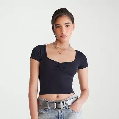 AEROPOSTALE Womens Round Neck Short Sleeve Juniors T-Shirt