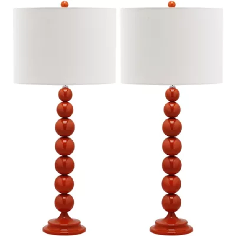 Safavieh Pearl Stacked Ball Lamp- Set of 2