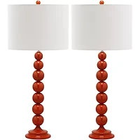 Safavieh Pearl Stacked Ball Lamp- Set of 2