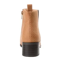 Journee Collection Womens Laurren Stacked Heel Booties