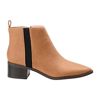 Journee Collection Womens Laurren Stacked Heel Booties
