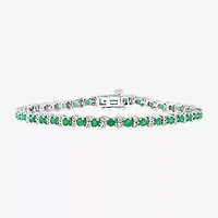 Effy Final Call 1/5 CT. T.W. Diamond & Genuine Gemstone Sterling Silver Tennis Bracelet