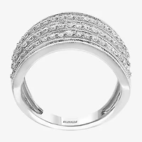 Effy  Womens 1 1/2 CT. T.W. Natural Diamond 14K Gold Band