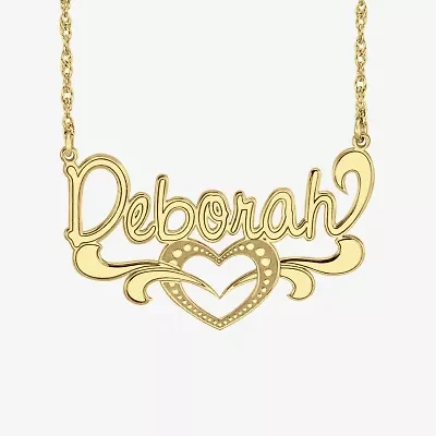 Womens Sterling Silver 18 Inch Pendant Necklace