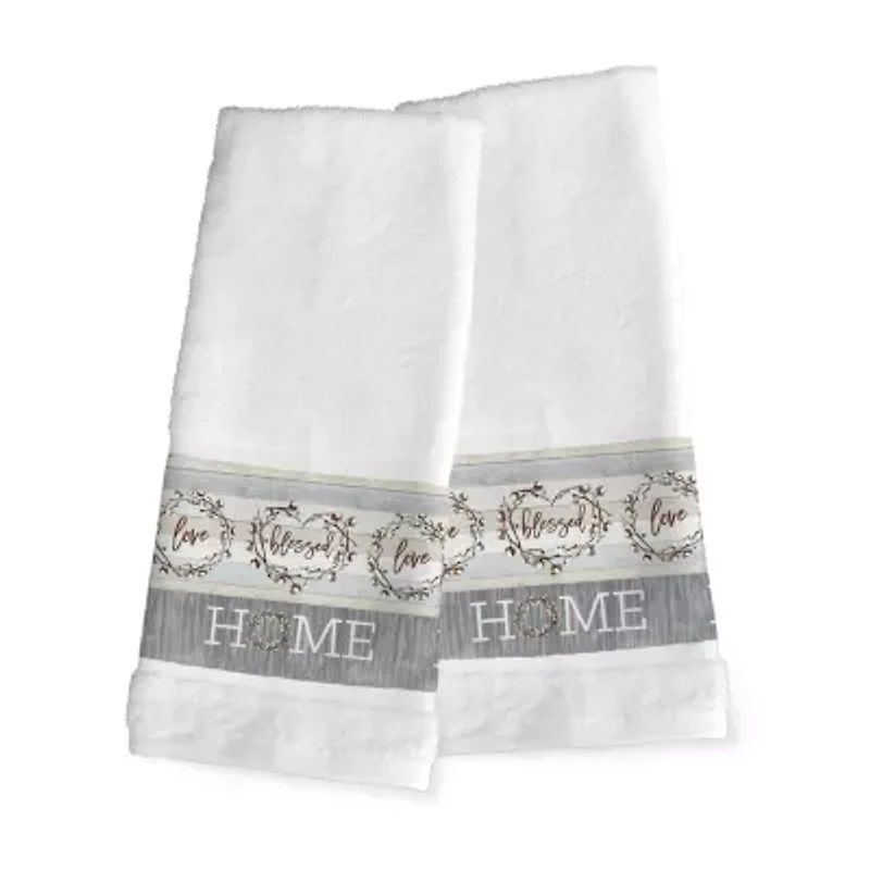 Laural Home Loving 2-pc. Hand Towel
