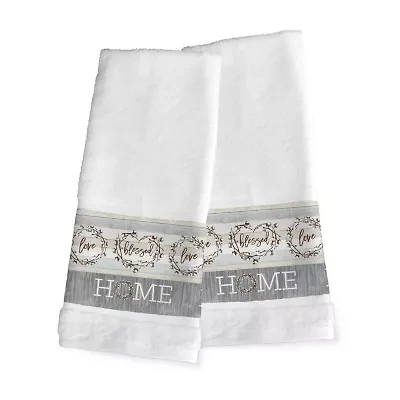 Laural Home Loving 2-pc. Hand Towel