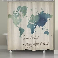 Laural Home Wanderlust Shower Curtain