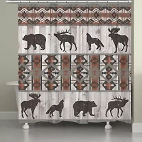 Laural Home Southwest Lodge Shower Curtain