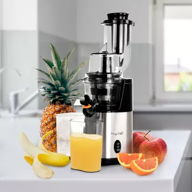 MegaChef Pro Stainless Steel Slow Juicer