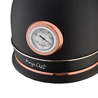 MegaChef 1.8 Quart Half Circle Electric Tea Kettle with Thermostat