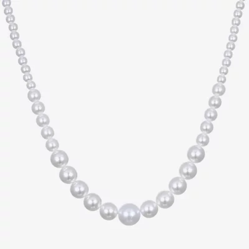 Bijoux Bar Delicates Gold Tone Womens 16 Inch Strand Necklace