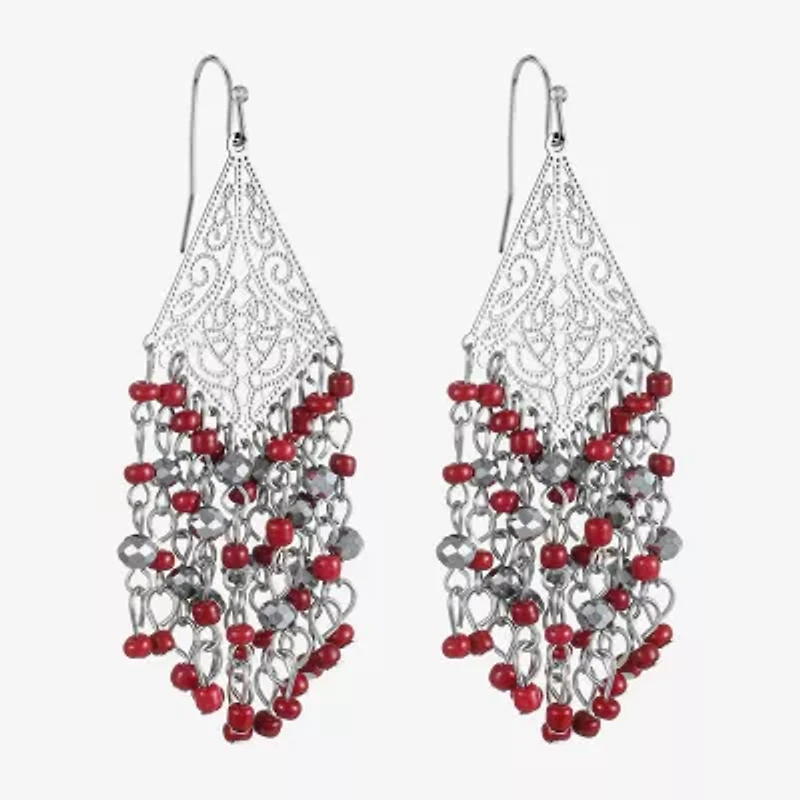 Mixit Womens Chandelier Earrings