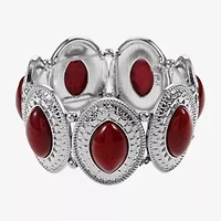 Mixit Womens Red Stretch Bracelet