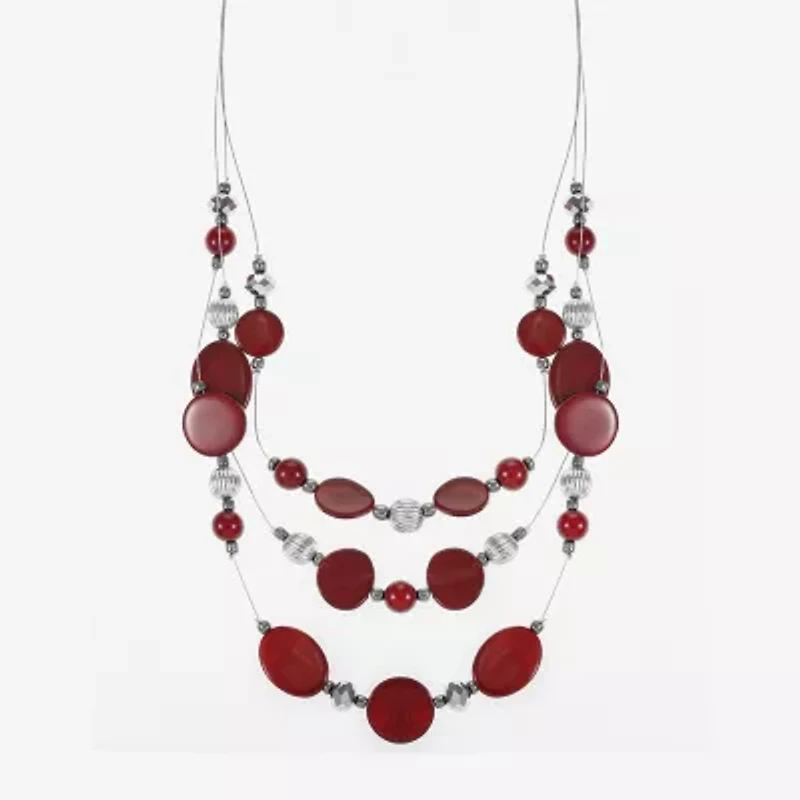 Mixit Silver Tone Womens Jewelry Set
