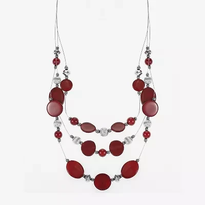 Mixit Silver Tone Womens Jewelry Set