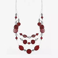 Mixit Silver Tone Womens Jewelry Set