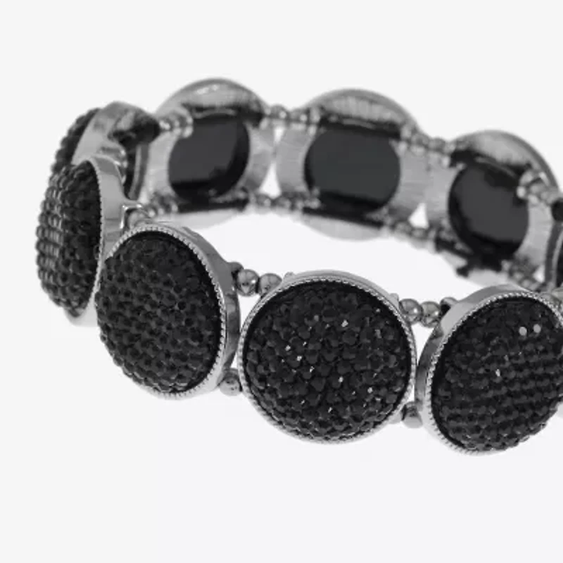 Mixit Womens Black Stretch Bracelet