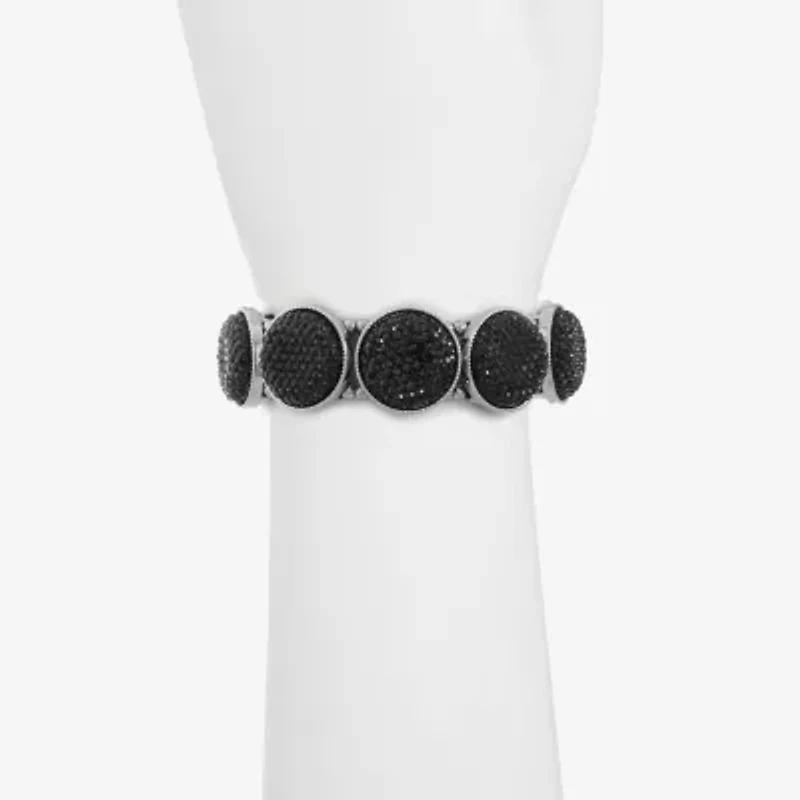 Mixit Womens Black Stretch Bracelet