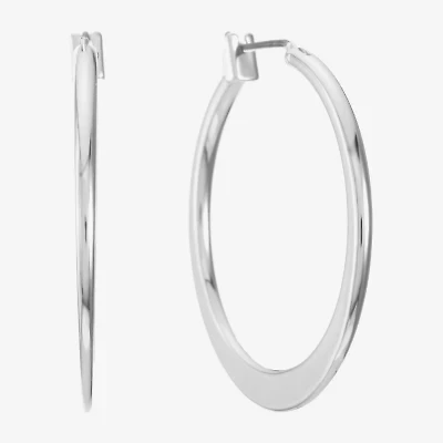 Liz Claiborne Womens 44.5mm Hypoallergenic Hoop Earrings