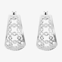 Liz Claiborne® Openwork Hoop Earrings