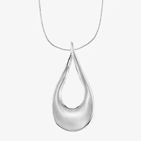 Liz Claiborne Pendant Necklace And Drop Earring Womens 2-pc. Jewelry Set