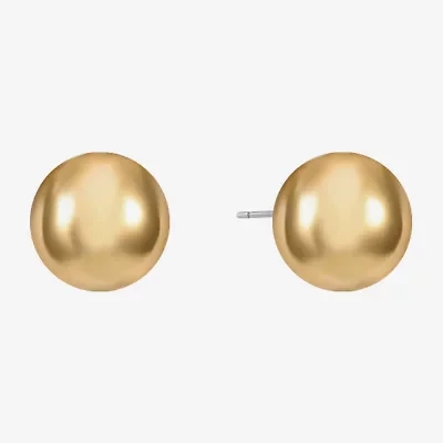 Monet® Gold-Tone Ball Stud Earrings