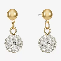 Monet Jewelry Womens Ball Hypoallergenic Drop Earrings