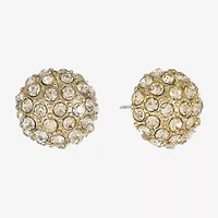 Monet® Pavé Ball Stud Earrings