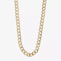 Monet® Gold-Tone Curb Link Collar Necklace