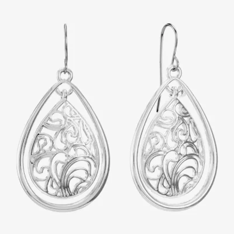 Liz Claiborne® Teardrop Drop Earrings