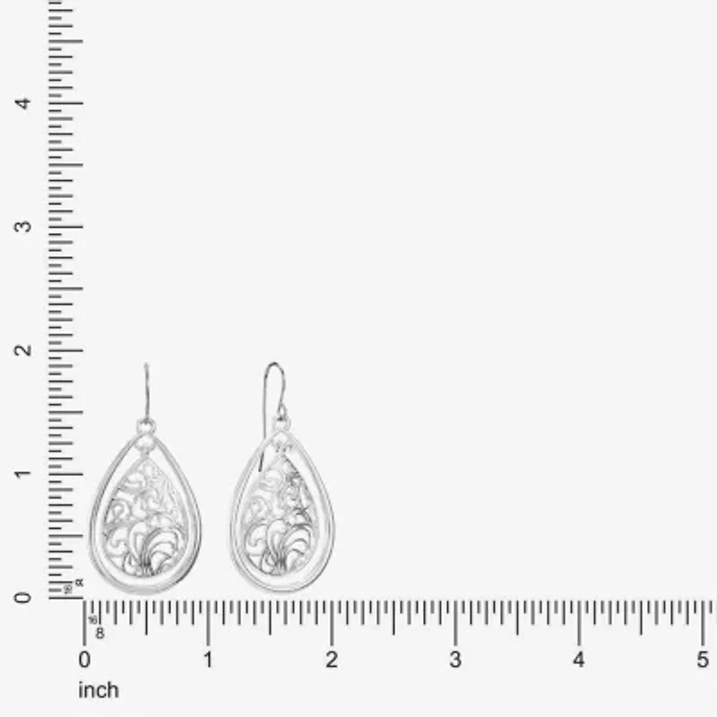 Liz Claiborne® Teardrop Drop Earrings