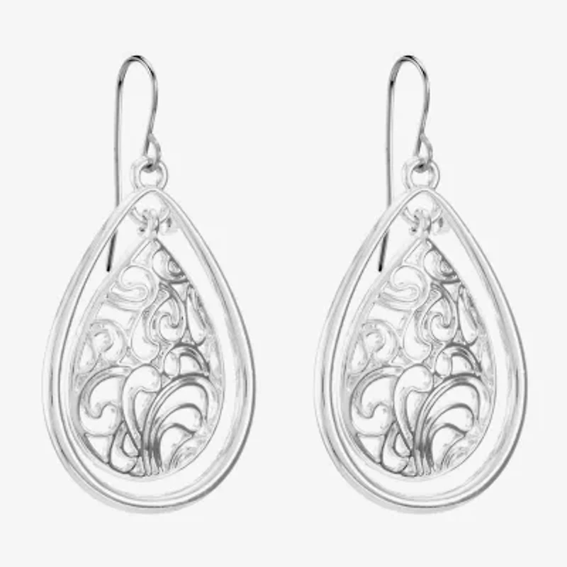 Liz Claiborne® Teardrop Drop Earrings
