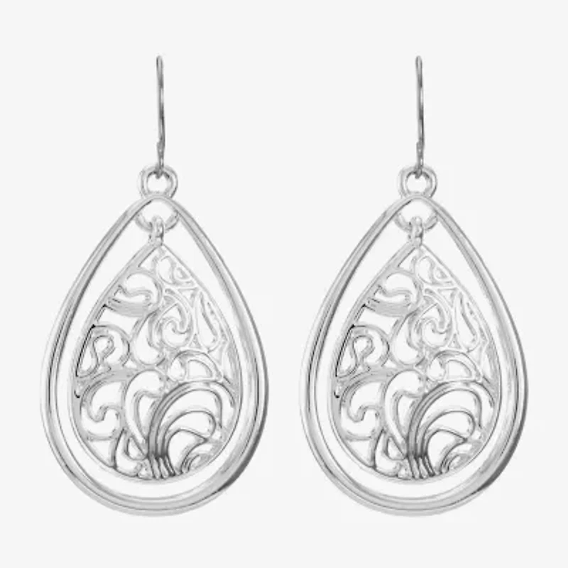 Liz Claiborne® Teardrop Drop Earrings