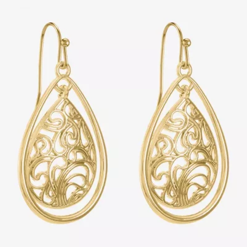 Liz Claiborne® Teardrop Drop Earrings