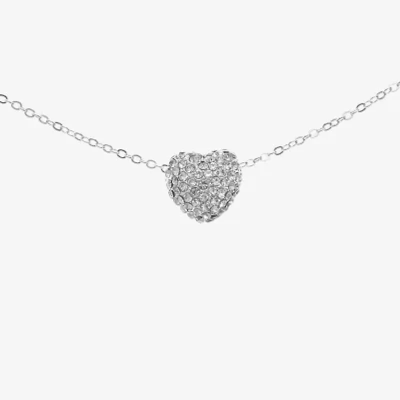 Monet Jewelry Timeless Silver Tone Womens 18 Inch Pendant Necklace