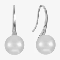 Monet Jewelry Timeless Womens Simulated Pearl Drop Earrings
