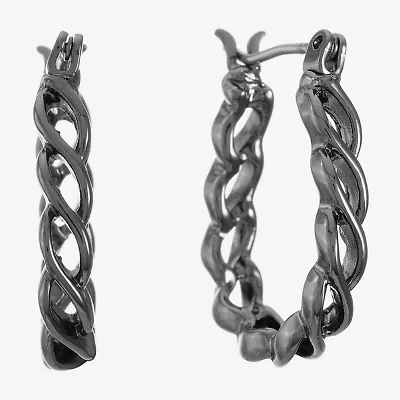 Liz Claiborne Womens 20.1mm Hypoallergenic Hoop Earrings