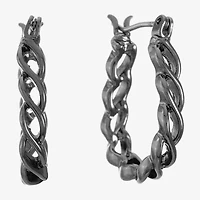 Liz Claiborne Womens 20.1mm Hypoallergenic Hoop Earrings