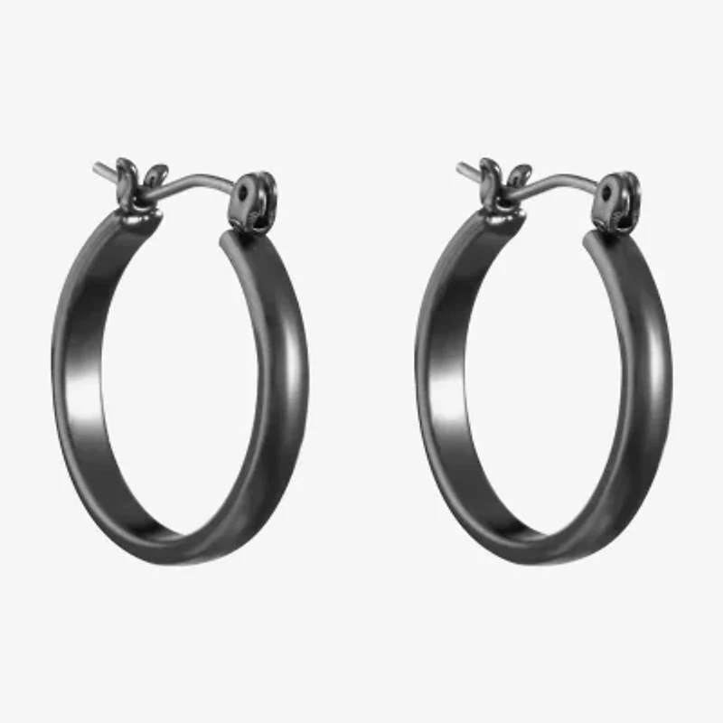 Liz Claiborne Small Thin Womens 22mm Hypoallergenic Hoop Earrings