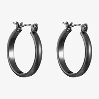 Liz Claiborne Small Thin Womens 22mm Hypoallergenic Hoop Earrings
