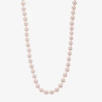 Monet Jewelry Womens Pink 18 Inch Collar Necklace