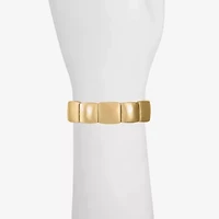 Liz Claiborne® Gold-Tone Square Stretch Bracelet