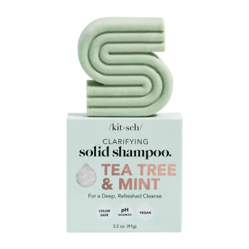 Kitsch Tea Tree Mint Clarifying  Shampoo Bar