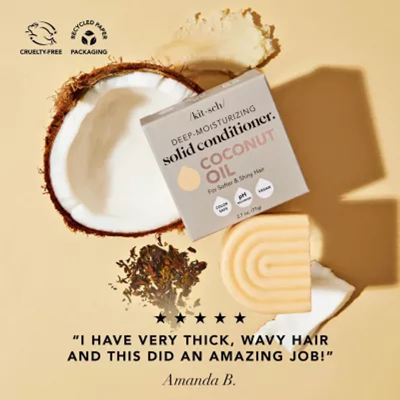 Kitsch Coconut Oil Deep Moisturizing Conditioner Bar
