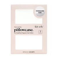 Kitsch Satin Pillowcase Face Pillow Cover