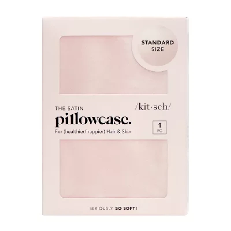 Kitsch Satin Pillowcase Face Pillow Cover