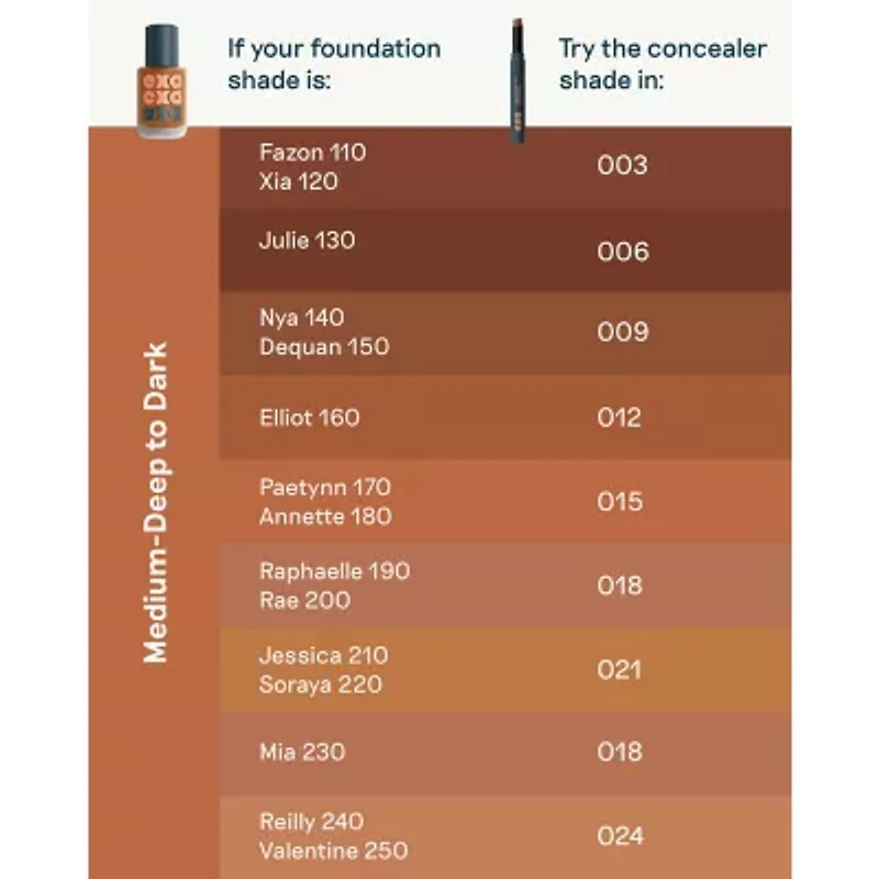 exa beauty High Fidelity Concealer Stick
