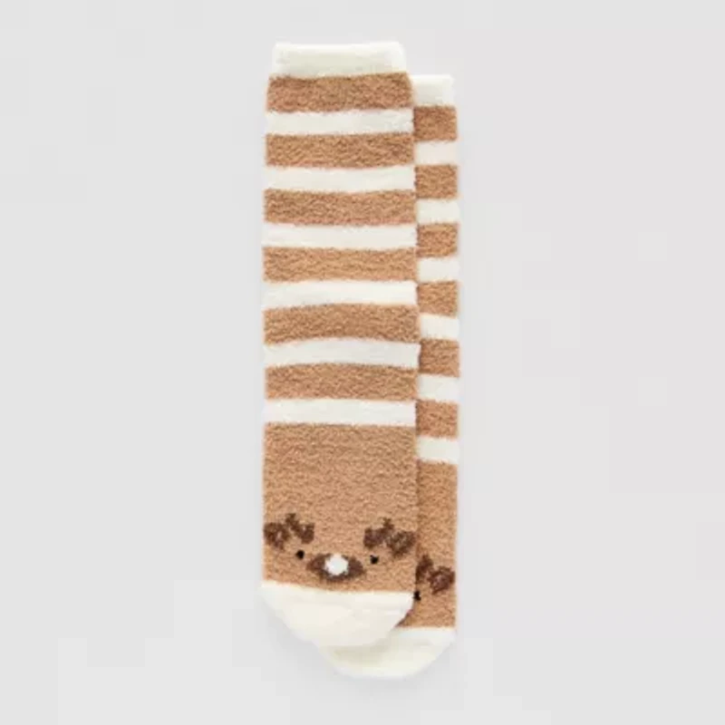 North Pole Trading Co. Kids Big Kid Unisex 1 Pair Crew Socks