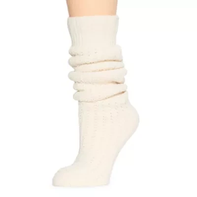 Arizona Slouch Womens 1 Pair Crew Socks