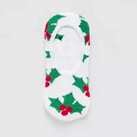 Mixit Holiday Cozy Womens 1 Pair Liner Socks